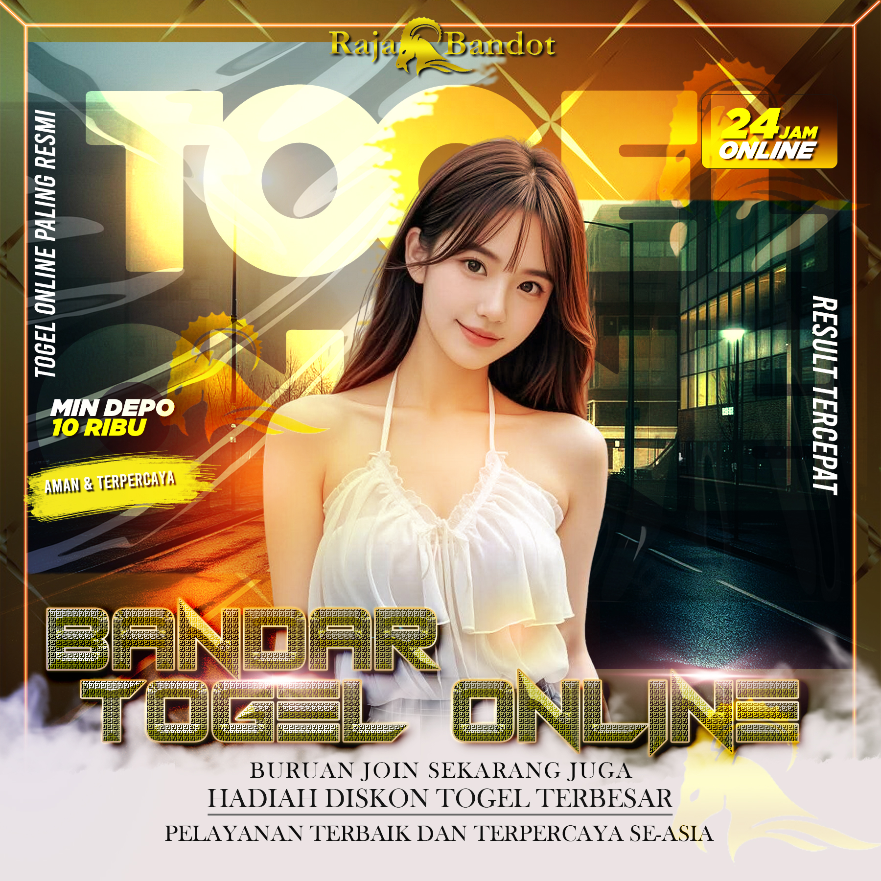 RAJABANDOT 🛩️ Bandar Togel Online Buruan Diskon Creando Entre Dos Terbesar