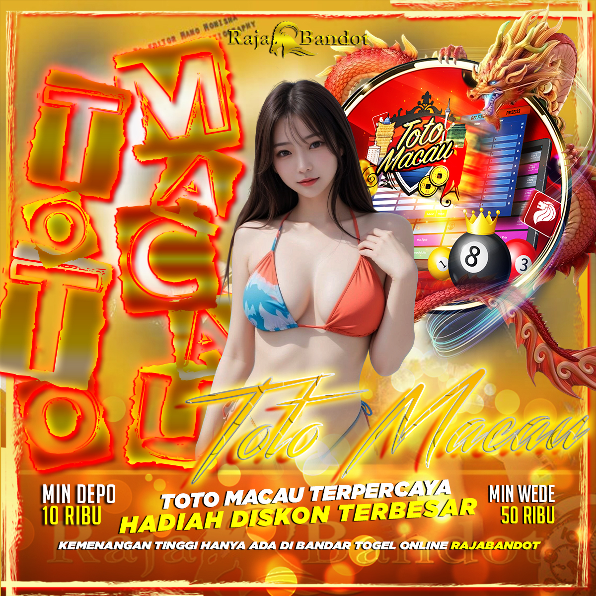 RAJABANDOT: Situs Toto Macau & Keluaran Toto Macau Terbesar #2025