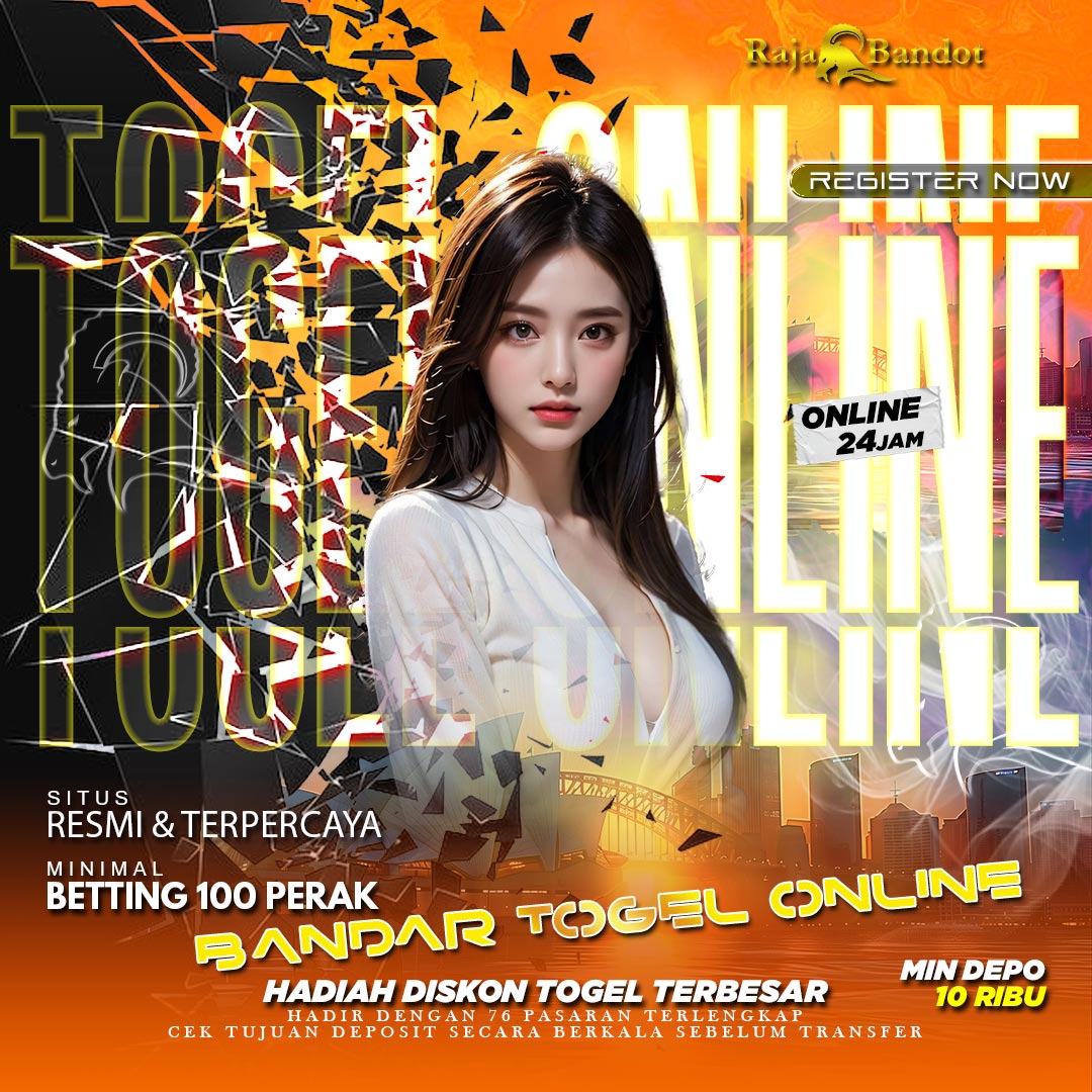RAJABANDOT:Situs Bandar Togel Online Dengan Live Draw Akurat 100% Jitu