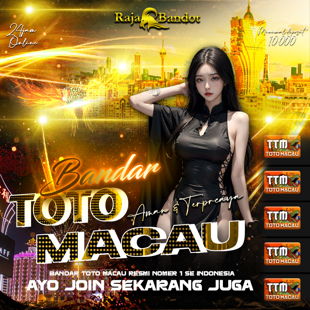 RAJABANDOT ✈️ Bandar Toto Macau Resmi Terpercaya By Angels Join Now!