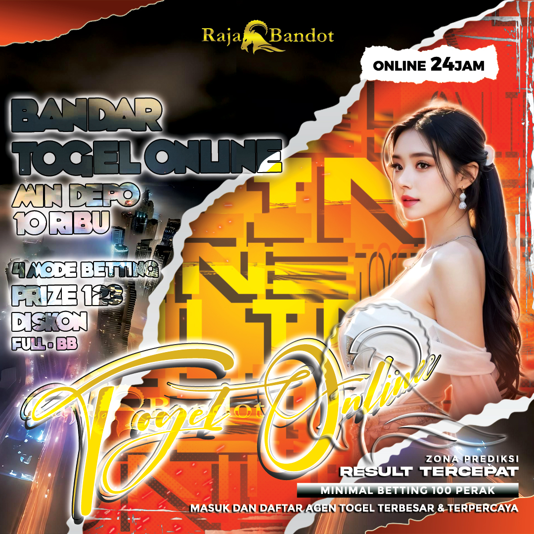 RAJABANDOT ✈️ Bandar Togel Online Min Depo 10 Ribu Dengan Bonus Gede!
