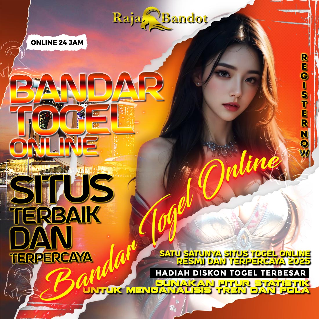 RAJABANDOT : Daftar Bandar Togel Online Eksklusif & Login Agen Togel 4D Pasti Cuan