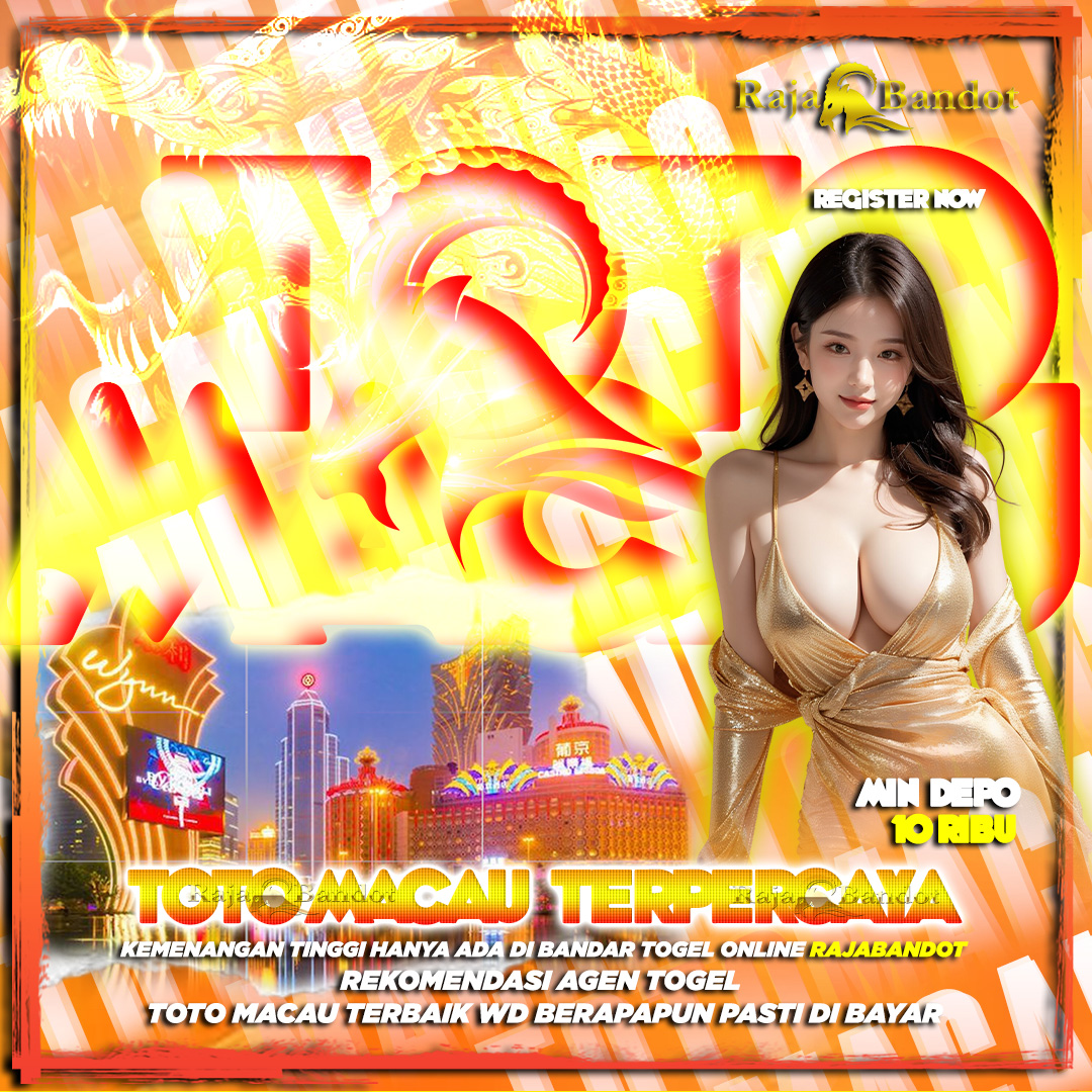 RAJABANDOT » Link Alternatif Bandar Toto Macau 4D Dengan Akreditasi Terbaik & Hadiah Diskon Terbesar