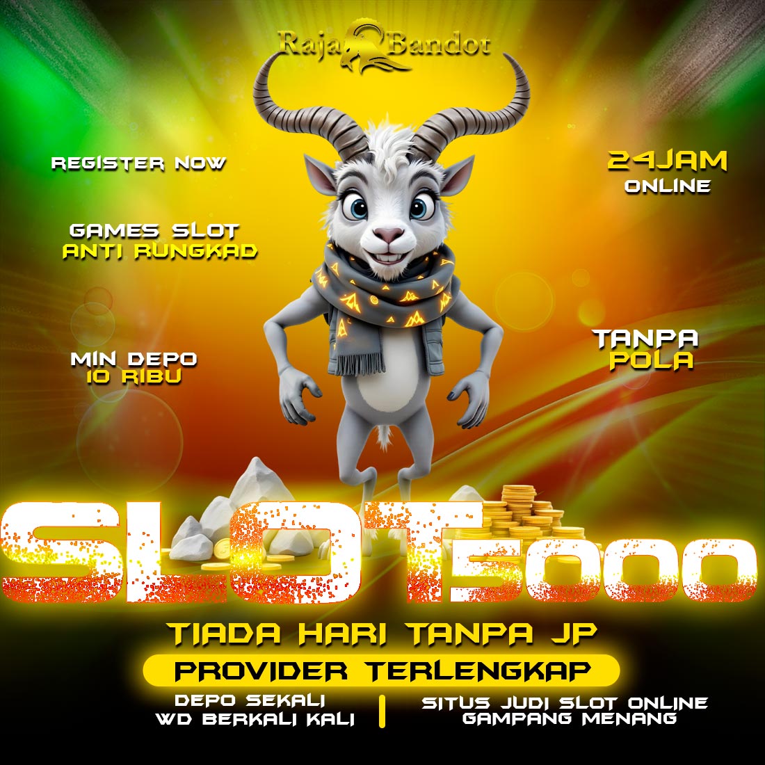 Slot PGA 5000: Situs Slot Online & Slot Gacor Terbaru Depo 5k Gampang Maxwin
