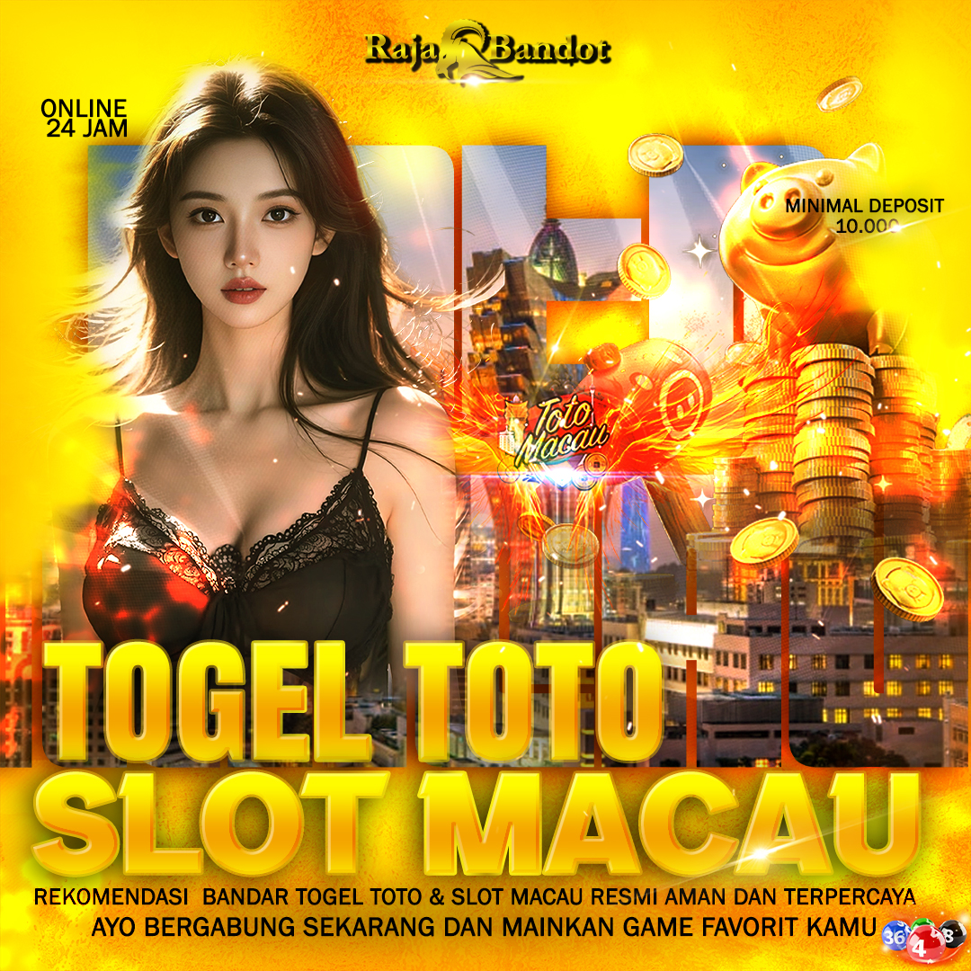 RAJABANDOT ✈️ Situs Togel Macau 4D Resmi & Toto Slot Terbaru Dengan Pola Gacor Terbaik Se-Indonesia #1