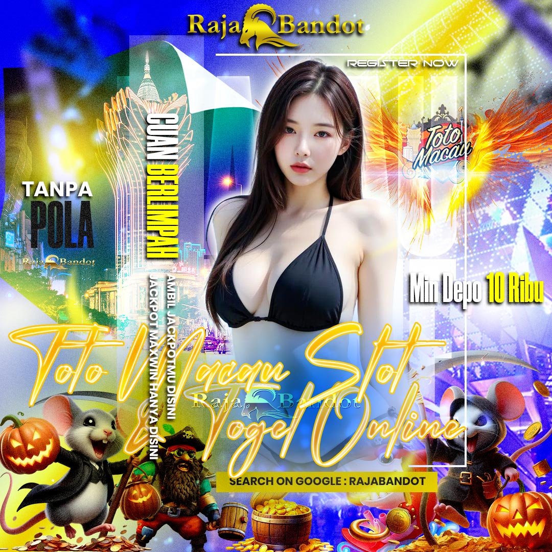RAJABANDOT ✈️ Daftar Platform Situs Toto Macau Slot Gacor & Togel Online Dengan Lisensi Resmi