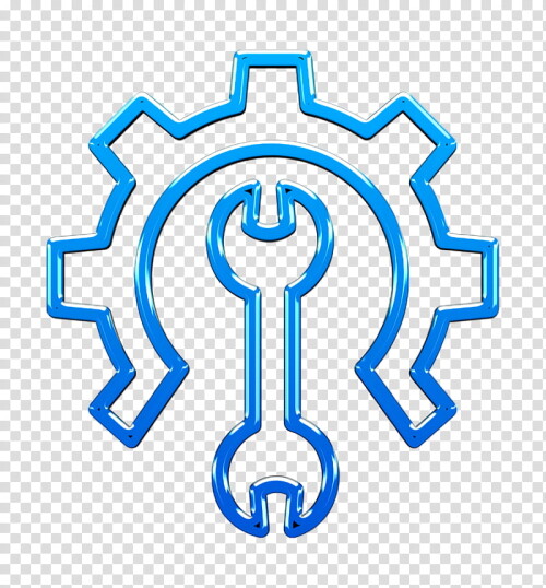 repair icon maintenance icon industry icon electric blue symbol png clipart