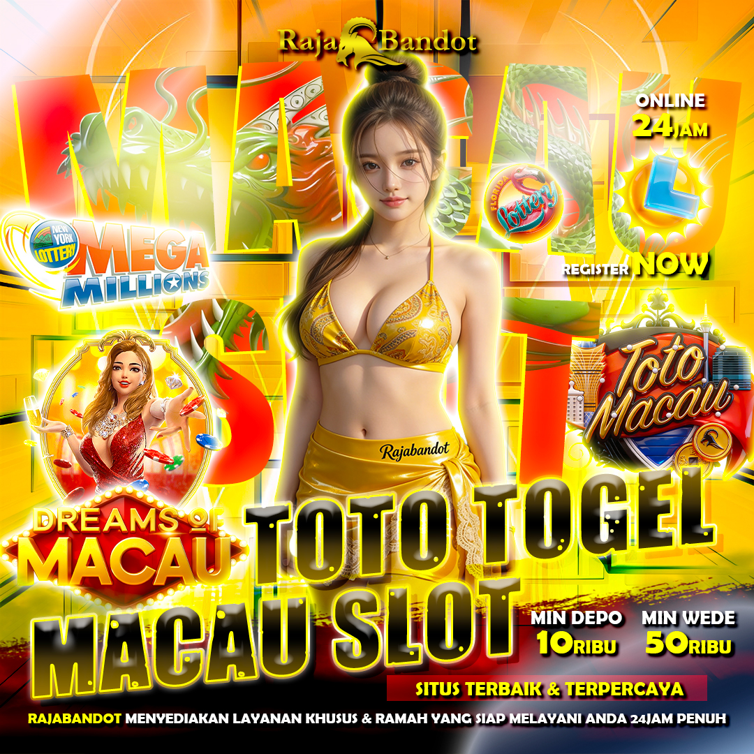RAJABANDOT ✈️ Toto Macau Slot Togel Online Paling Maxwin & Gacor Tahun #2026