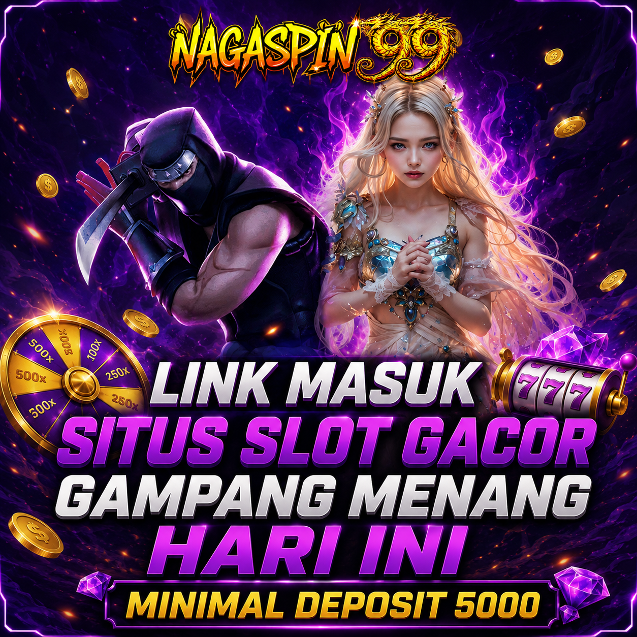 NAGASPIN99: Link Situs Slot Gacor Lagi Trending Hari Ini Joki Darat Mudah Menang