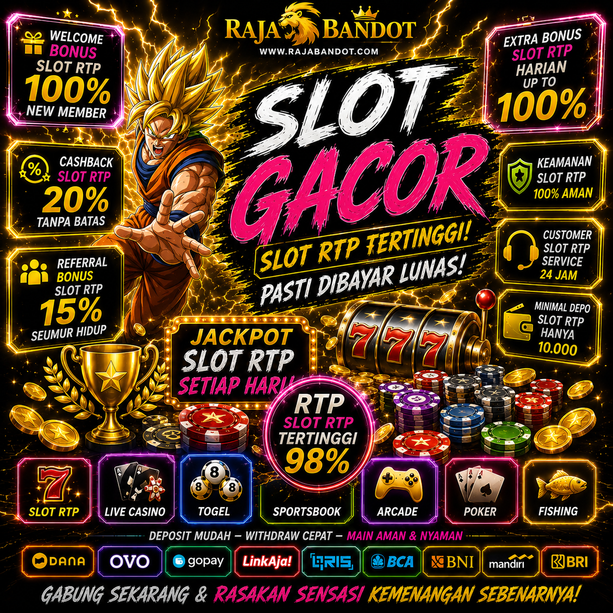 Banner RTP Slot Bonus New Member