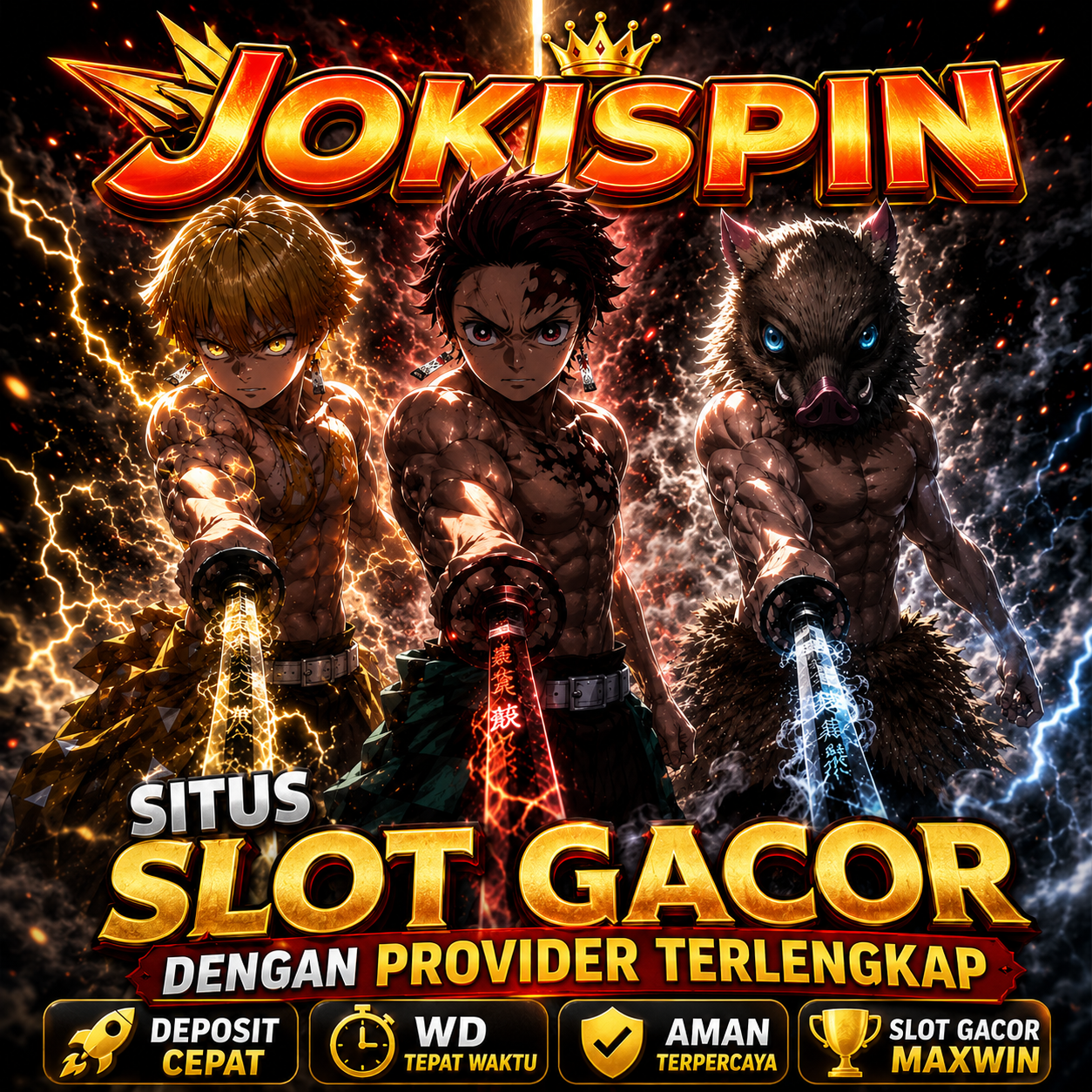 JOKISPIN ⚡ Situs Slot Gacor Dengan Provider Terlengkap Terpercaya by Hey siriusly
