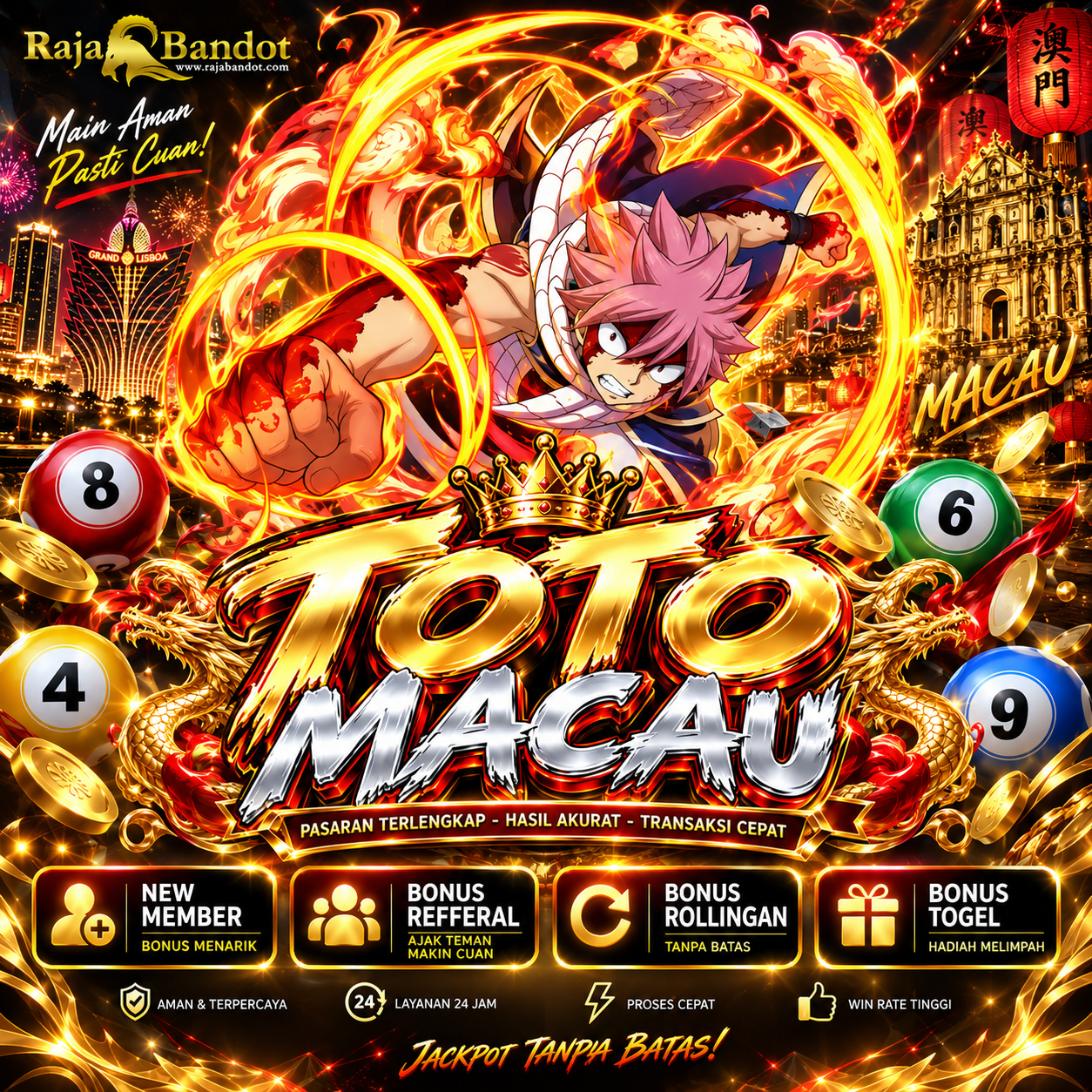 RAJABANDOT 🛩️ Pasaran Toto Macau Hasil Akurat Dengan Data Macau
