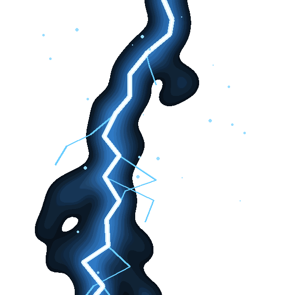 Petir Gold Cyber Background